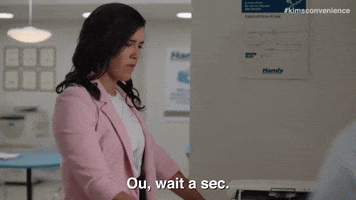 Hold On GIF by Kim's Convenience