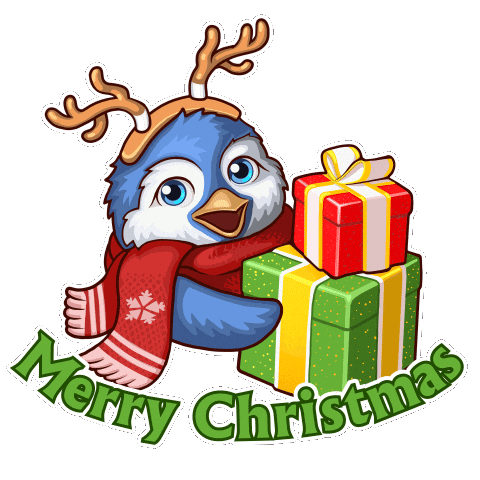 Merry Christmas Sticker by MYTONA