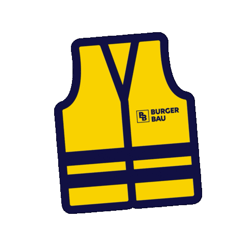 Weste Sticker by Wir bauen