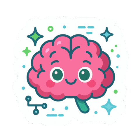 Ai Brain Sticker by Bayer