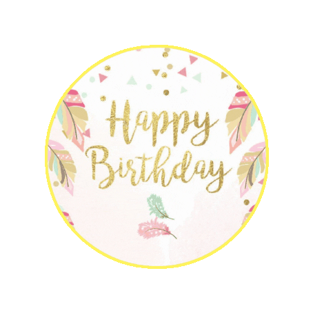 Happy Birthday Sticker