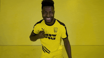 Happy Black And Yellow GIF by New Mexico United