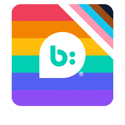 Happy Pride Sticker by Bazaarvoice