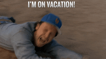 vacation going GIF