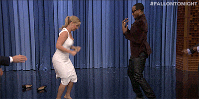 jumping amy schumer GIF