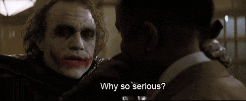 why so serious GIF