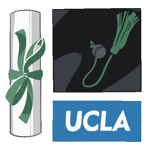 Graduation Doctors Sticker by UCLA