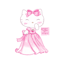 Hello Kitty Pink Sticker