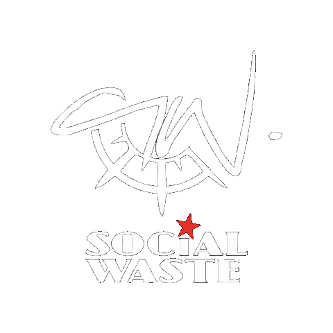 Social Waste Sticker