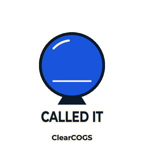 Crystal Ball Data Sticker by ClearCOGS