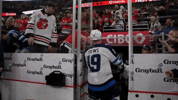 High Five Jonathan Toews GIF by TheDreamTeam 