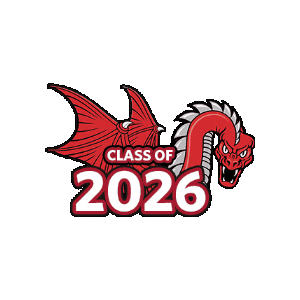 Red Dragons Spring Sticker by SUNY Oneonta