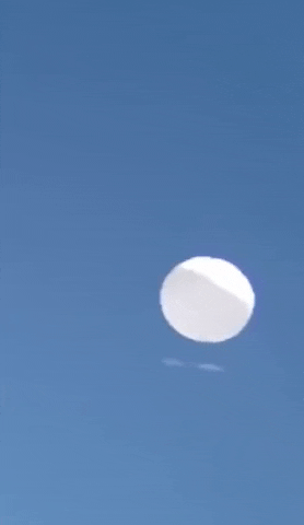 Balloon Spy GIF by Storyful