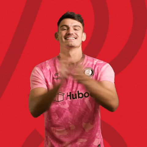 Proud Well Done GIF by Bristol City FC
