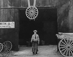 buster keaton the blacksmith GIF by Maudit