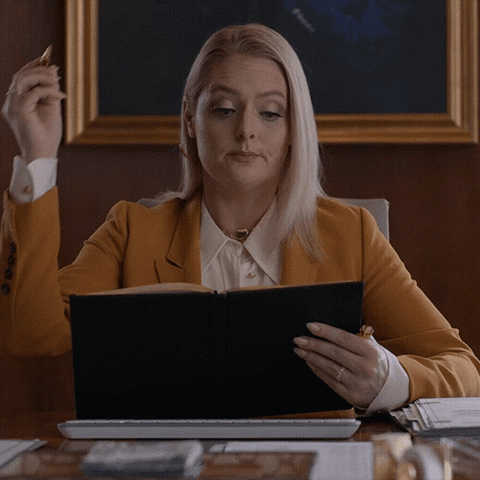 Organize Lauren Ash GIF by ABC Network - Find & Share on GIPHY