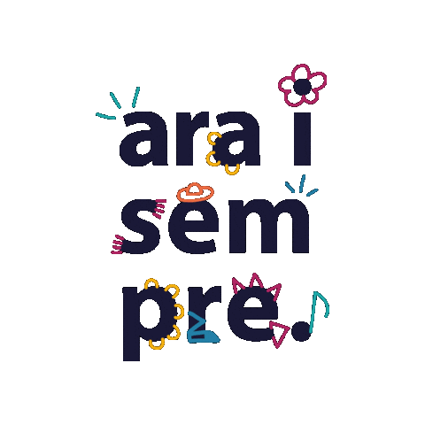 Text Cultura Popular Sticker by Associació ARA I SEMPRE