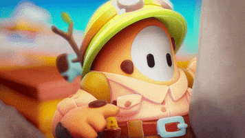 Shocked Video Game GIF by Fall Guys