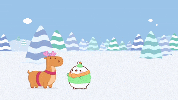 come on running GIF by Molang