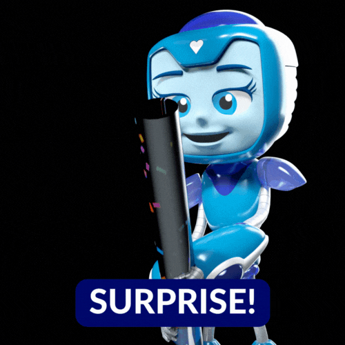 Happy Surprise Surprise GIF by Blue Studios