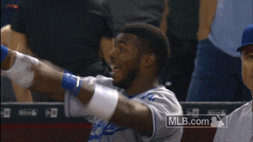 Run Fast Los Angeles Dodgers GIF by MLB