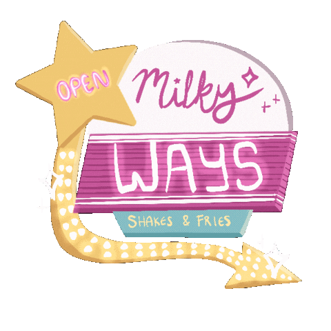 Milkyways Sticker