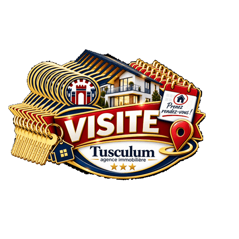 Real Estate Immobilier Sticker by Tusculum Immobilière