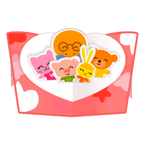 San Valentin Corazon Sticker by El Payaso Plim Plim