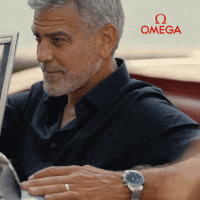 Look Away George Clooney GIF by OMEGA