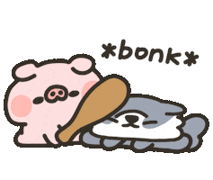 Piggy Bonk Sticker