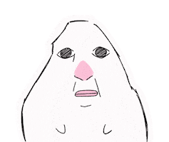 Confused Hamster Sticker by tilund