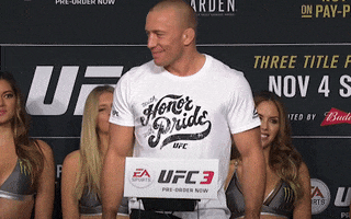 Ufc Rush GIF by Georges St-Pierre