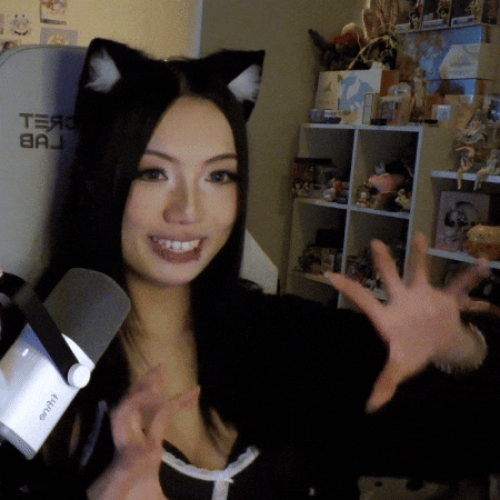 Touching Beautiful Girl GIF