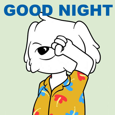 Tired Good Night GIF by BoDoggos