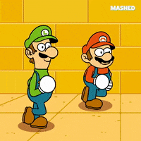 Super Mario Running GIF by Mashed