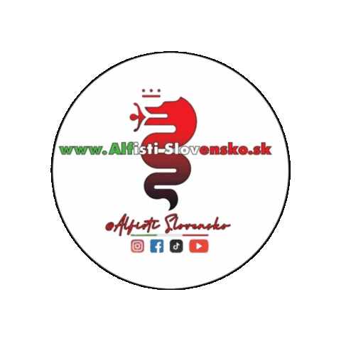 Alfa Alfaromeo Sticker by Alfisti Slovensko