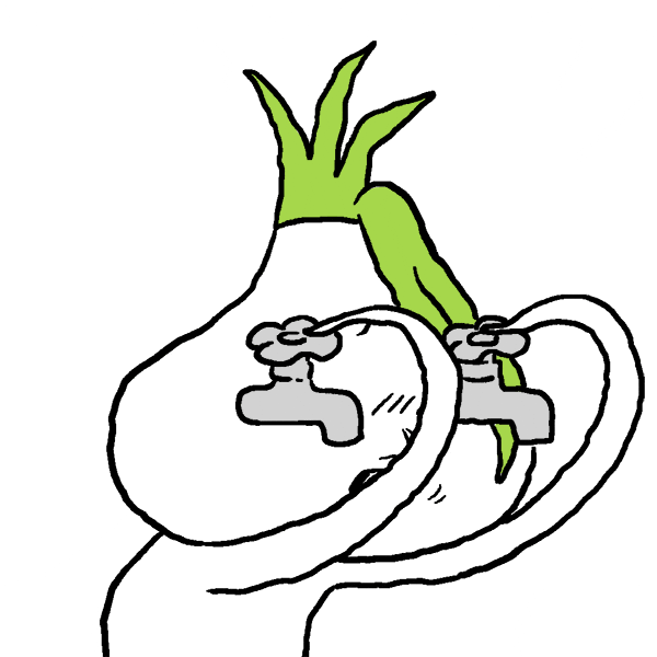 Sad Garlic GIF