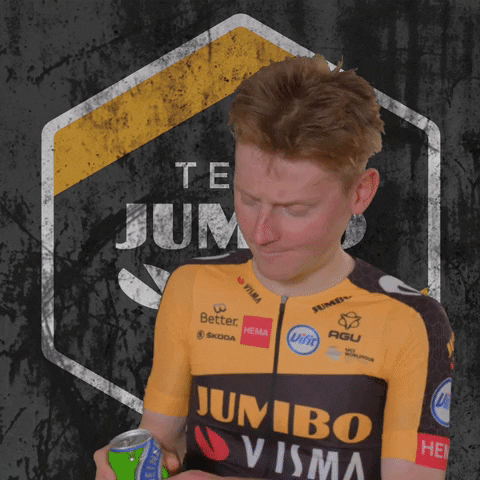 World Tour Drinking GIF by Team Jumbo-Visma - Find & Share on GIPHY