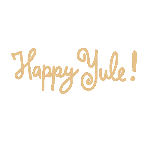 Wicca Yule Sticker by Astromistica