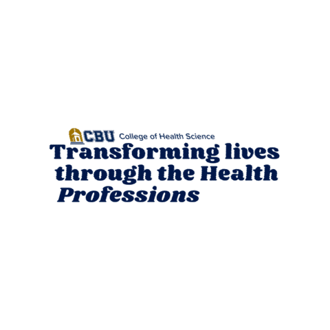 CBU College of Health Science Sticker