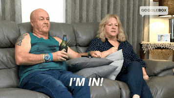 Beer Yes GIF by Gogglebox Australia