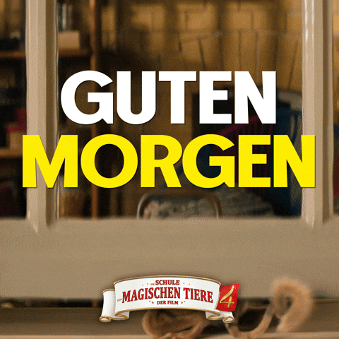 Guten Morgen Kinofilm GIF by Die Schule der magischen Tiere - Der Film
