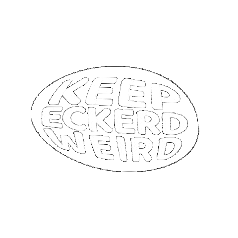 Keepeckerdweird Sticker by Eckerd College