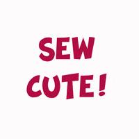 Sewing Sew Cute GIF
