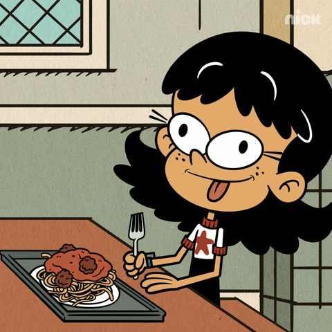 The Loud House Eating GIF by Nickelodeon