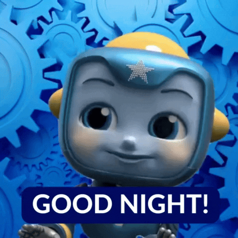 Good Night Sleeping GIF by Blue Studios