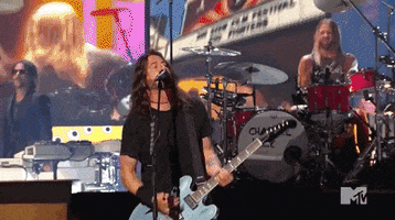Foo Fighters Rock GIF by 2021 MTV Video Music Awards