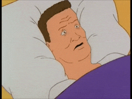 king of the hill cant sleep GIF