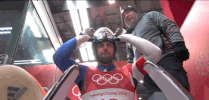luging winter olympics GIF by Hornet
