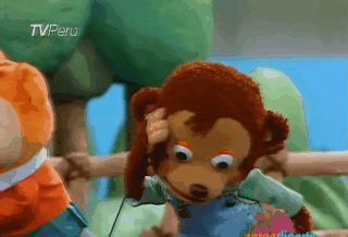Monkey Puppet GIF by Giphy QA